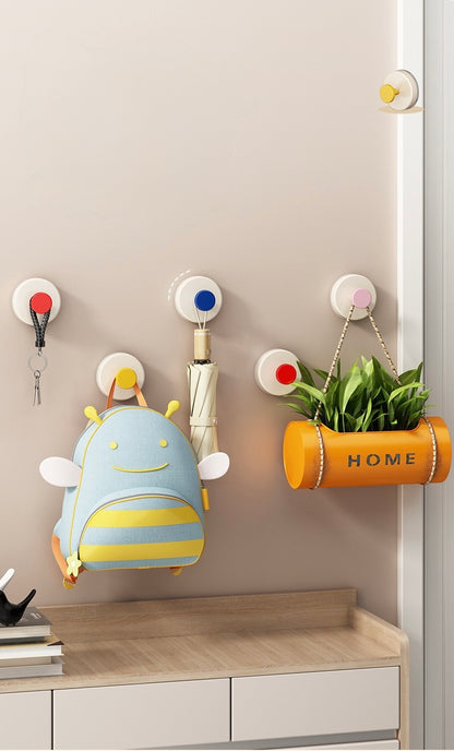 Candy Pop Suction Wall Hook (4 pcs)