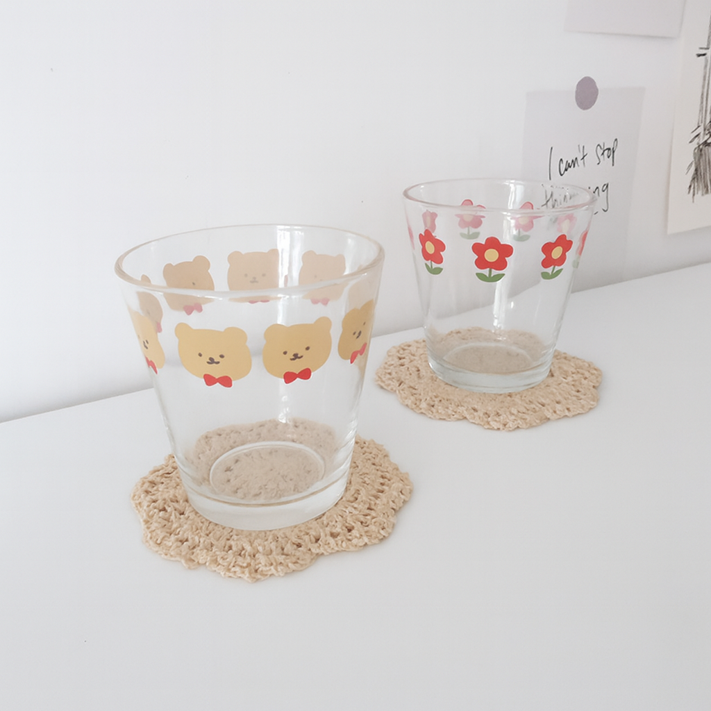 BloomLace Crochet Coaster