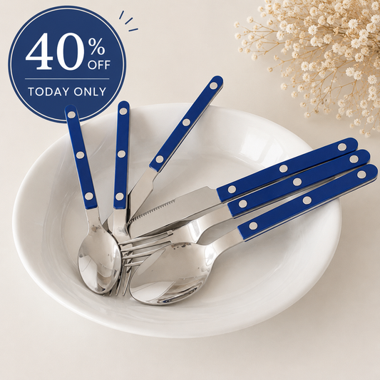 Marine Cutlery Set - Navy
