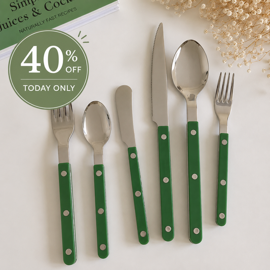 Marine Cutlery Set - Evergreen