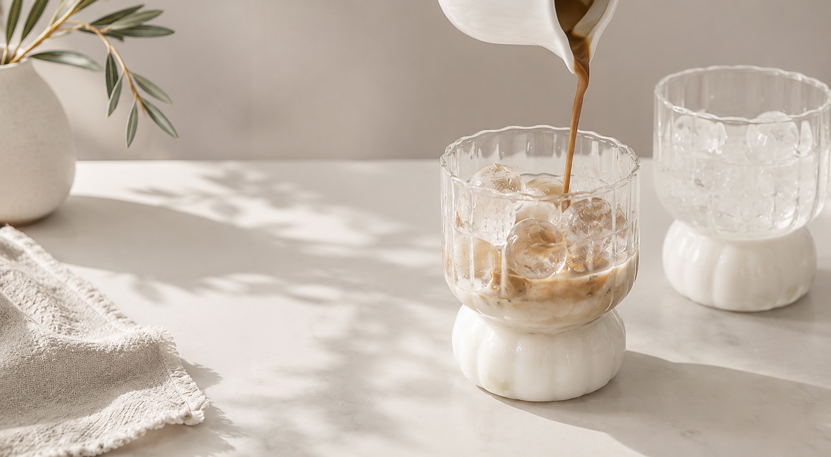 Petal Glass Cup