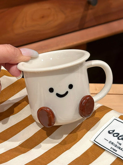 Smiley Bean Ceramic Collection-Mini Mug