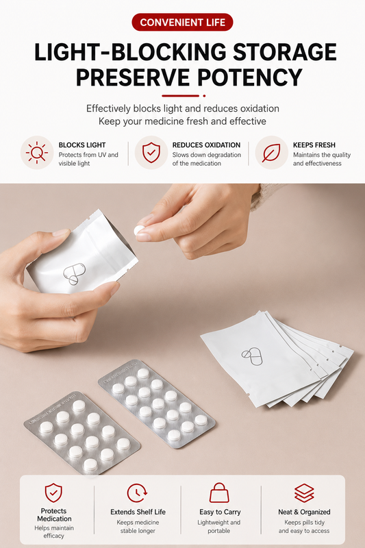 On-the-Go Pill Pouches (30 pcs/pack)