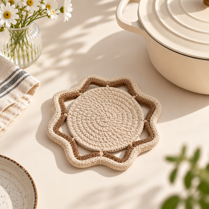 Petal Weave Trivet