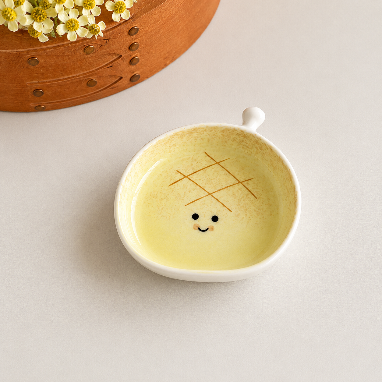 Toast Time Ceramic Sauce Dish