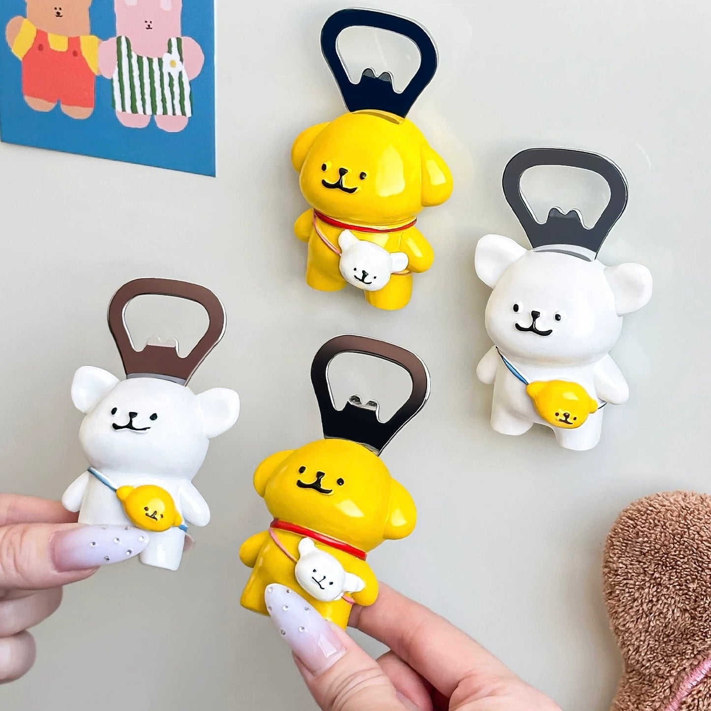 Buddy Bear Magnetic Bottle Opener