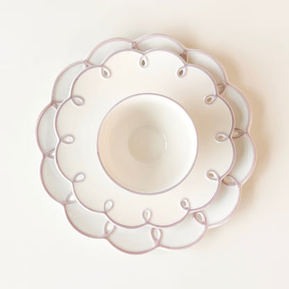 Violet Plate Set