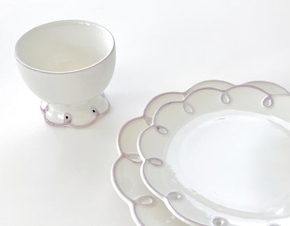 Violet Plate Set