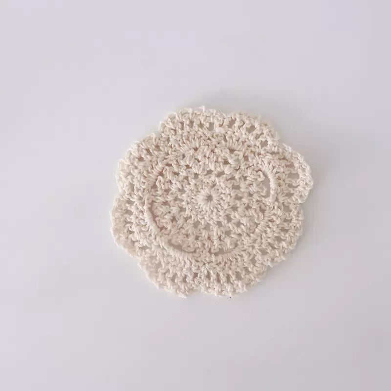 BloomLace Crochet Coaster