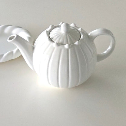 Snowdrop Ceramic Teapot