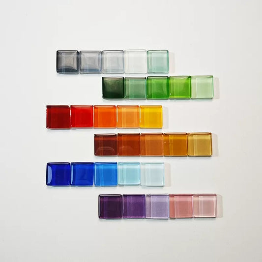 Prism Glass Magnet Set