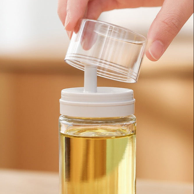 PurePour Glass Oil Bottle