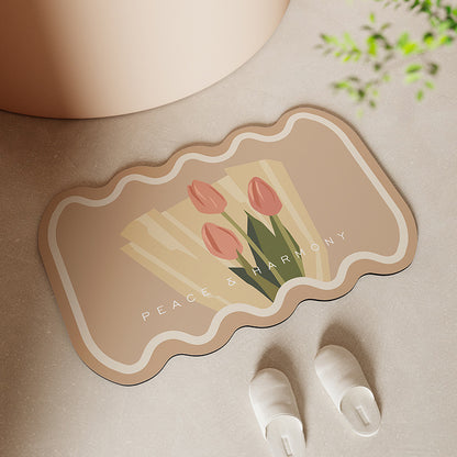 Tulip Diatom Bath Mat (2 Color)