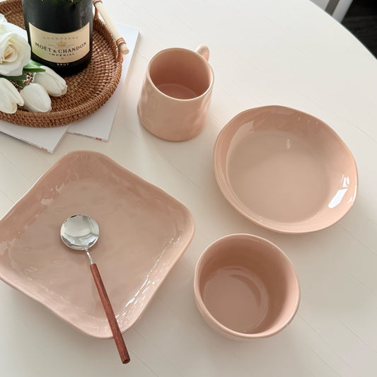 PureForm LatteGlow Tableware Set (4-Piece)