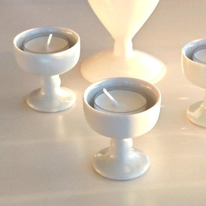 Mini Goblet Saucer/Candle Holder