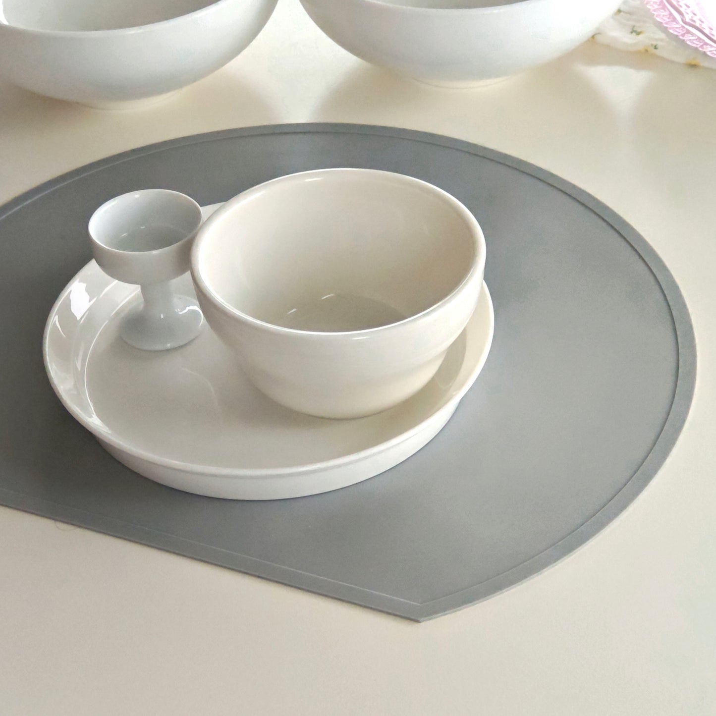 Soft Scoop Silicone Tablemate - Gray